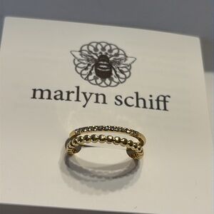 Marlyn Schiff Arielle Adjustable Gold-Tone Ring